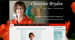 Desktop Screenshot of christinebryden.com